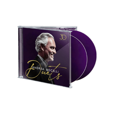 Andrea Bocelli Duets 30th Anniv 2CD Set