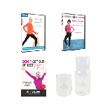 5-Minute Yoga Fix: DVD + 10-DVD Set + PBK + Water Carafe and Glass Set