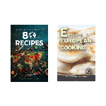 America's Home Cooking Around the World in 80 Recipes: 2 Books