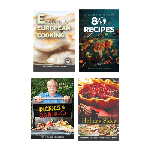 America's Home Cooking Around the World in 80 Recipes: 4 Books