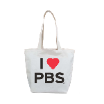 I 'Heart' PBS Tote Bag