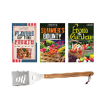 America's Home Cooking Flavors of the Fourth: 3 Books + Spatula