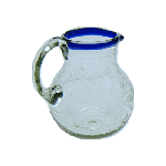 Engraved Glass Pitcher by Artegravid